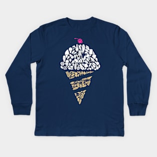 Ice Cream Kids Long Sleeve T-Shirt